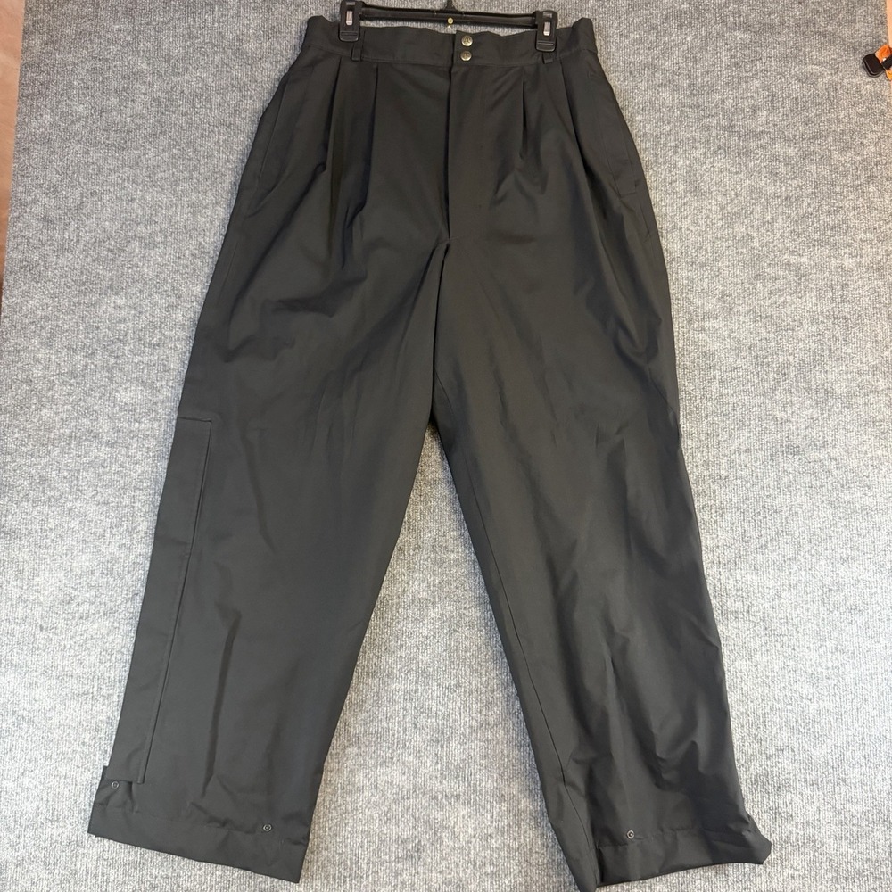 Zero Restriction Gore-Tex Pants Mens Large Black Rain Golfer Waterproof Outdoor